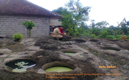 Situs  Batu Dakon yang ada di Kabupaten Situbondo, Jawa Timur yang Layak Dijelajahi